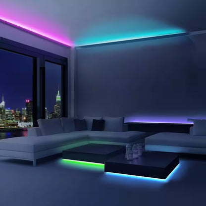 15 Ft. Plug-In Smart Remote Controlled Integrated LED Color Changing Strip Light (1-Strip)